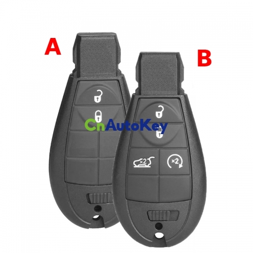 CS086010 Suitable for Jeep Cherokee/Cherokee Sport KL 2014, 2015, 2017, 2018, 2019 remote key case