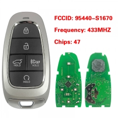 CN020309 2023-2023 Hyundai Santa Fe / 5-Button Smart Key / PN: 95440-S1670 / TQ8...