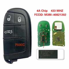 CN087046 Original Dodge 11-17 Charger Dart Challenger 4A 433Mhz 4-Button Smart K...