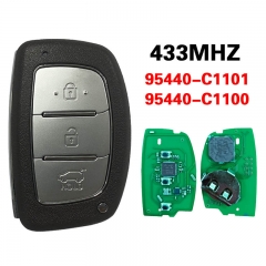 CN020288 Hyundai Sonata 2014-2017 Smart Key Remote 3 Buttons 433MHz 95440-C1101 ...