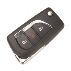CN007314 Flip Remote Car Key 314MHz FSK H 8A Chip for Toyota RAV4 Camry Corolla 2015-2021, FCCID: GQ4-73T