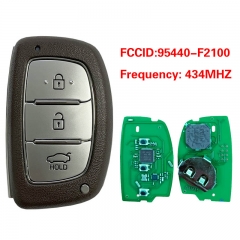 CN020149 Hyundai Elantra 2017-2018 Genuine Smart Key Remote 3 Buttons 433MHz DST...