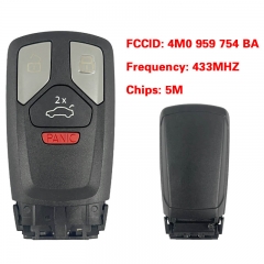 CN008177 MLB Suitable for Audi original remote control key 3+1 buttons 433Mhz 5M...