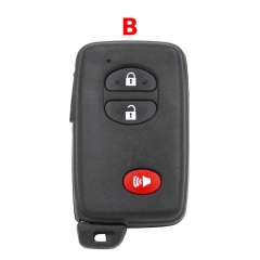 CN007082 Toyota Camry, Avalon 2007+ Smart Key, 4Buttons, HYQ14AAB P1 D4 4D-67, 315MHz Light Gray 89904-06041 89904-33181 89904-33310 Keyless Go