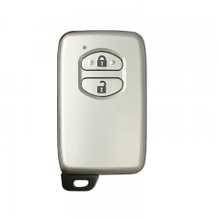 CN007175 For Toyota Land Cruiser 2007+ Smart Key, 2Buttons, B53EA P1 D4 4D-67 Chip, 433MHz Light Gray 89904-60210 Keyless Go