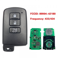 CN007087 Toyota smart card 3buttons BA2EQ 434MHZ 8A Chip