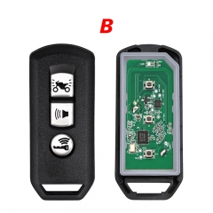 MK0030 2/3 Button Smart Key Fob 433MHz ID47 Chip for Honda K35V3 ADV SH 150 Forza 300 125 PCX150 Motorcycle Scooter K01 K77 K96 K97