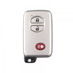 CN007172 For Toyota Land Cruiser 2008+ Smart Key, 3Buttons, B77EA P1 98 4D-67 Chip, 433MHz Light Gray 89904-60440 89904-60790 89904-60791