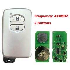 CN007285 For Toyota LAND CRUISER 2008+ Smart Key 2Buttons P1 94 4D-71 Chip 433MH...