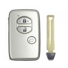 CN007259 314MHz Smart Card Proximity Remote Key Unlocked for TOYOTA PRADO 2010-2017 3 Button 89904-60490 FCC ID: B74EA