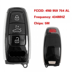CN008191  MLB Original 3+1 Button 434MHZ 5M Chip for Audi A8 2017-2021 Smart Key...