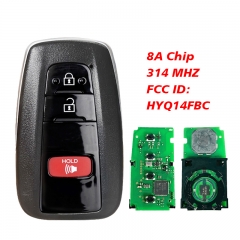 CN007190 for Toyota RAV4 2019 2020 2021 Smart Keyless Remote Key Fob Board# 2314...