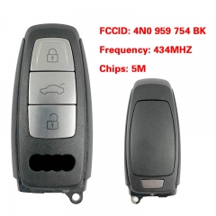 CN008182 MLB Original 3 Button 434MHZ 5M Chip for Audi A8 2017-2021 Smart Key Re...