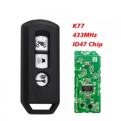 MK0031 for Original K77 433MHz ID47 Honda X-ADV SH300/150/125 Forza PCX150 Hybrid MotorcycleChip with Logo