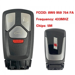 CN008165 Suitable for Audi S original remote control key 3+1 buttons 433Mhz 5M c...