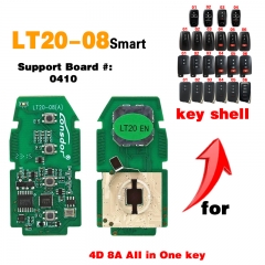 KH050 LT20-01/02/03/04/05/07/08 Smart Key PCB 8A+4D Adjustable Frequency For Toyota For Lexus Support K518 K518ISE KH100+