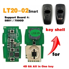 KH050 LT20-01/02/03/04/05/07/08 Smart Key PCB 8A+4D Adjustable Frequency For Toyota For Lexus Support K518 K518ISE KH100+