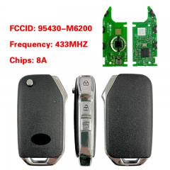 CN051226 KIA Cerato 2019 Genuine Smart Key 3 Buttons 433MHz 8A 95430-M6200