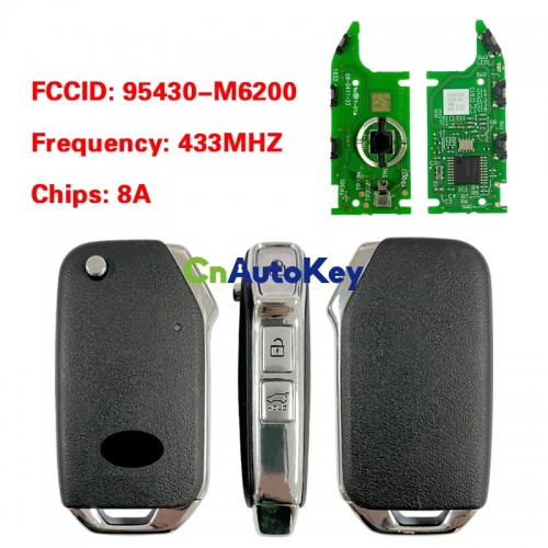 CN051226 KIA Cerato 2019 Genuine Smart Key 3 Buttons 433MHz 8A 95430-M6200