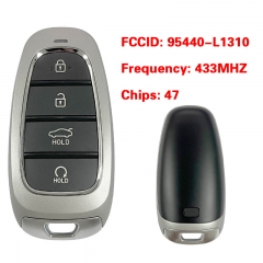 CN020245 Genuine Hyundai Sonata 2019 Smart Key Remote 4 Buttons 433 MHz ID47 Chi...