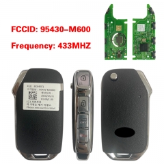 CN051123 2018-2019 Kia Forte 4 Butoon Smart Key Fcc CQOFD00430 Pn 95440-M6000