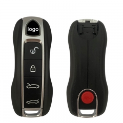 CN005021 OEM Smart Key for Porsche Buttons:4+1 / Frequency: 433MHz / Blade signature: HU162T / Part No: 9J1959753B / Keyless GO