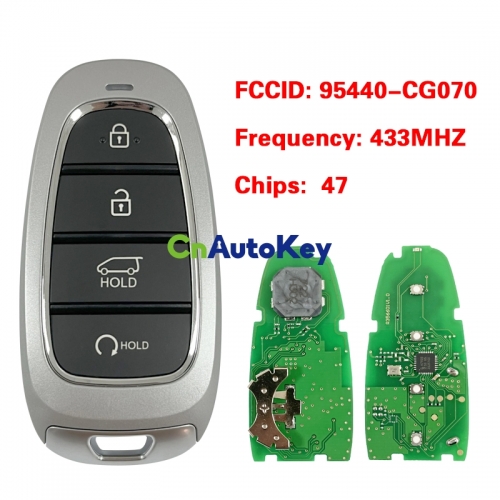 CN020312 Hyundai Staria 2022 Smart Remote Key 4 Button 433MHz 95440-CG070