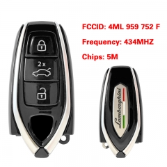 CN076003 OEM Smart Key Remote FOB For 2021 2022 L-amborghini URUS 433MHZ 5M Chip FCC 4ML 959 752 F Keyless Go