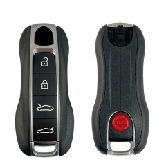 CN005036 OEM 4+1 Button Auto Smart Remote Car Key For Porsche Remote/ Frequency : 433MHZ / FCC ID: 9J1959753H / 5M Chip / Keyless GO