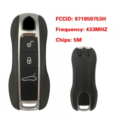 CN005041 OEM 3 Button Auto Smart Remote Car Key For Porsche Remote/ Frequency : ...