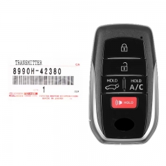 CN007320 2021 Toyota RAV4 Smart Remote Key 8990H-42380 8990H-42381 HYQ14FBX