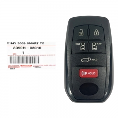 CN007317  2021-2022 Toyota Sienna Smart Keyless Proximity Key 8990H-08010 8990H-...