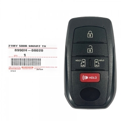 CN007318 2021-2022 Toyota Sienna Smart Keyless Proximity Key 8990H-08020 8990H-0...