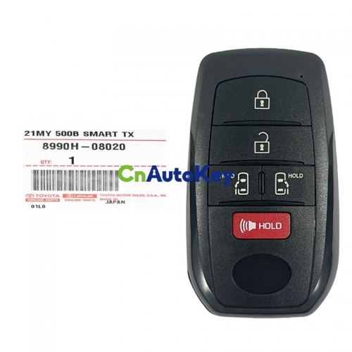 CN007318 2021-2022 Toyota Sienna Smart Keyless Proximity Key 8990H-08020 8990H-08021 HYQ14FBX