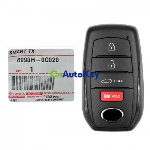 CN007326 2023-2024 Toyota Sequoia Smart Remote Key HYQ14FBX 8990H-0C020