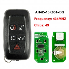 CN004014 5 Button Full Smart Card Remote Car Key Fob 434Mhz 49 Chip for Land Rov...