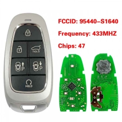 CN020319 Hyundai Santa Fe 2023 Genuine Smart Remote Key 6 Buttons 433MHz 47 Chip...