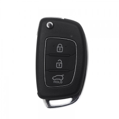 Xhorse XNHY04EN 3 Buttons Wireless Universal Remote Key for Hyundai Style Flip