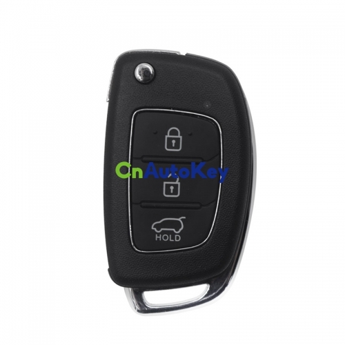 Xhorse XNHY04EN 3 Buttons Wireless Universal Remote Key for Hyundai Style Flip