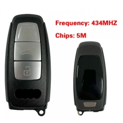 CN008199 Original 3 Button 434MHZ 5M Chip for Audi A8 2017-2021 Smart Key Remote Control Keyless Go