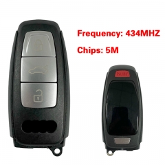 CN008197 Original 3+1 Button 434MHZ 5M Chip for Audi A8 2017-2021 Smart Key Remo...