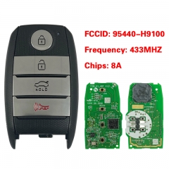 CN051084 for KIA Smart Remote Key 3+1 Button 433MHz 8A 95440-H9100 SYEC3FOB1611