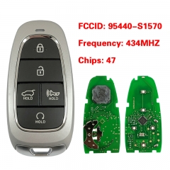 CN020254 2021-2022 Hyundai Santa Fe / 5-Button Smart Key / PN: 95440-S1570 / TQ8-FOB-4F27 (OEM)