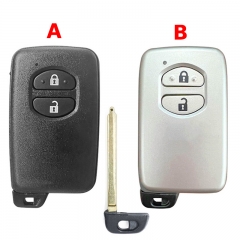 CN007227 314.3 MHz FSK 4D67 Chip 271451-5300 Smart 2 Button Remote Car Key Fob for Toyota Prius Aqua IQ Ractis Belta Vitz Corolla Axio