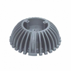 OEM Radiator LED Aluminum Housing for Down Light LED Light Radiator Pipe Cooling Fins High Pressure Aluminum Die Casting