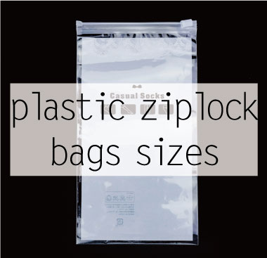 How many plastic ziplock bags sizes could choose in Igingle ?
