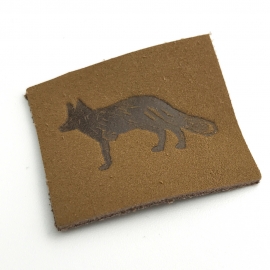 Custom Suede Leather Label Patch