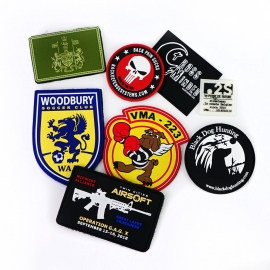 Custom Rubber Patches for Clothing