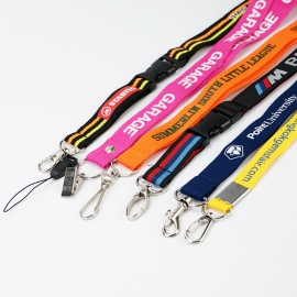 Sreen printing custom Polyester Lanyards