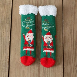 Christmas Home Socks With Cute Animal
